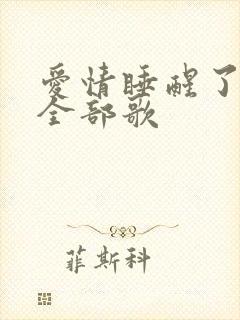 爱情睡醒了里的全部歌
