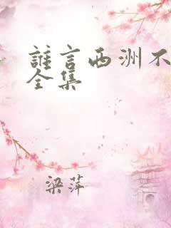 谁言西洲不知意全集