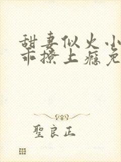 甜妻似火小妻不乖撩上瘾免费阅读