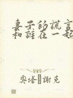 妻子的谎言最后和谁在一起