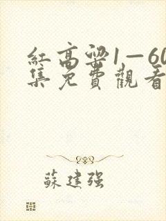 红高粱1—60集免费观看