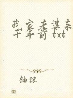我家老婆来自一千年前 txt