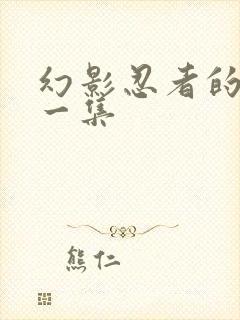 幻影忍者的最后一集