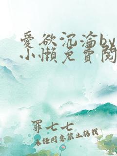 爱欲沉沦by何小懒免费阅读