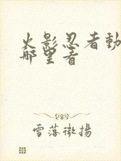 火影忍者动漫去哪里看