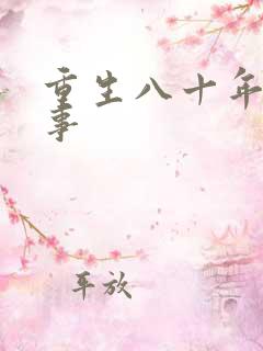 重生八十年代记事