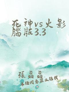 死神vs火影电脑版3.3