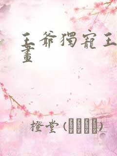 王爷独宠王妃漫画