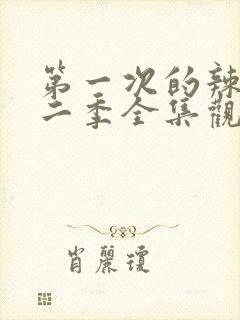 第一次的辣妹第二季全集观看