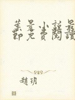 叶晨小说最新章节免费阅读全文