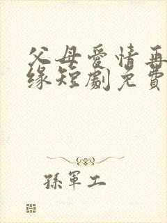 父母爱情再续前缘短剧免费观看