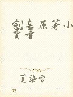 剑来原著小说免费看