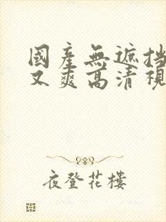 国产无遮挡又黄又爽高清视频