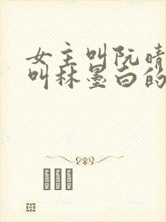 女主叫阮晴男主叫林墨白的小说