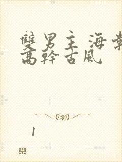 双男主 海棠 高干古风