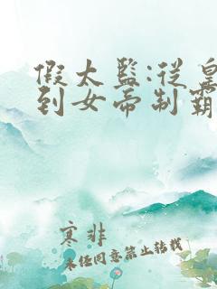 假太监:从皇后到女帝制霸后宫