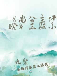 《尚公主伊人睽睽》正版小说