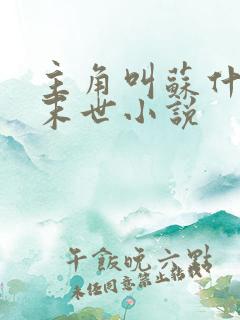 主角叫苏什么的末世小说