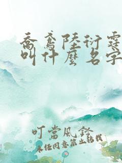 乔鸢陆衍霆小说叫什么名字