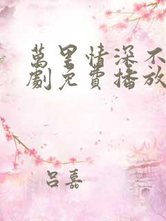 万里情深不负短剧免费播放