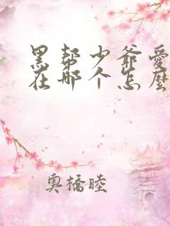 黑帮少爷爱上我在哪个怎么看