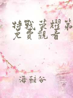 特战荣耀第四集免费观看