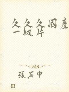 久久久国产黄色一级片