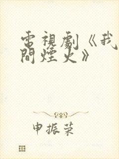 电视剧《我的人间烟火》