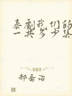 泰剧我们的秘密一共多少集