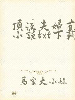 顶流夫妇有点甜小说txt下载