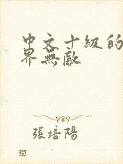 中文十级的我异界无敌