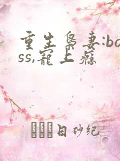 重生枭妻:boss,宠上瘾