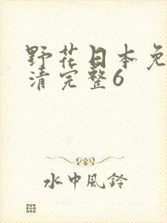 野花日本免费高清完整6