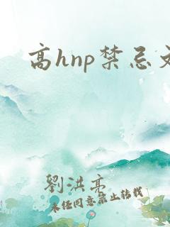 高hnp禁忌文