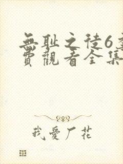 无耻之徒6季免费观看全集最新章节