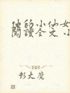 他的小仙女免费阅读全文 小说