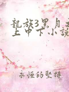 龙族3黑月之潮上中下小说