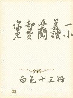 你却爱着一个他免费阅读小说全文