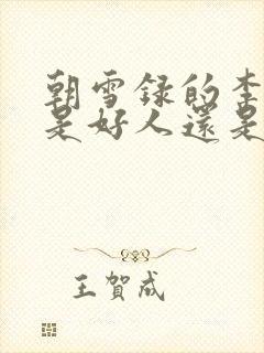 朝雪录的李牧云是好人还是坏人