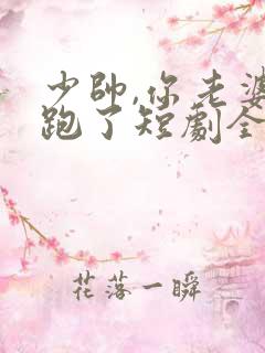 少帅,你老婆又跑了短剧全集