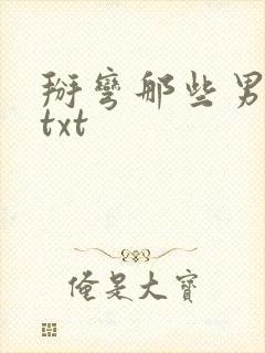 掰弯那些男人们txt