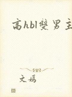 高hbl双男主