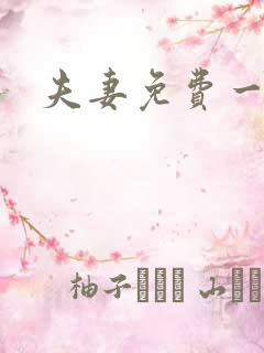 夫妻免费一级片