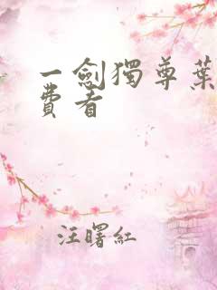 一剑独尊叶玄免费看