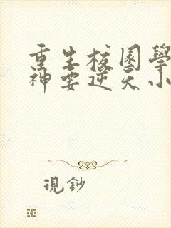 重生校园学霸女神要逆天小说