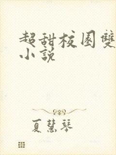 超甜校园双男主小说