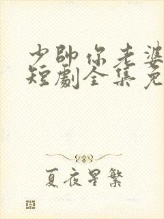 少帅你老婆又跑短剧全集免费观看高清