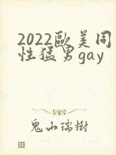 2022欧美同性猛男gay