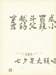 穿越斗罗成了小舞的父亲小说