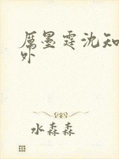 厉墨霆沈知意番外